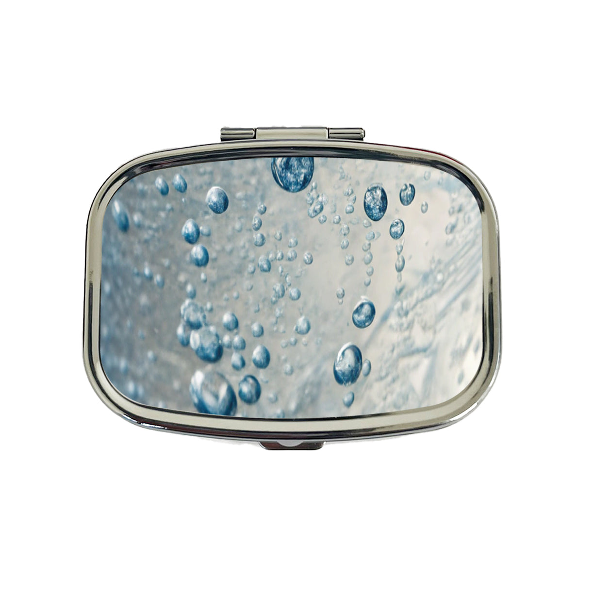 Water Liquid Closeup Funny Travel Pill Box Case