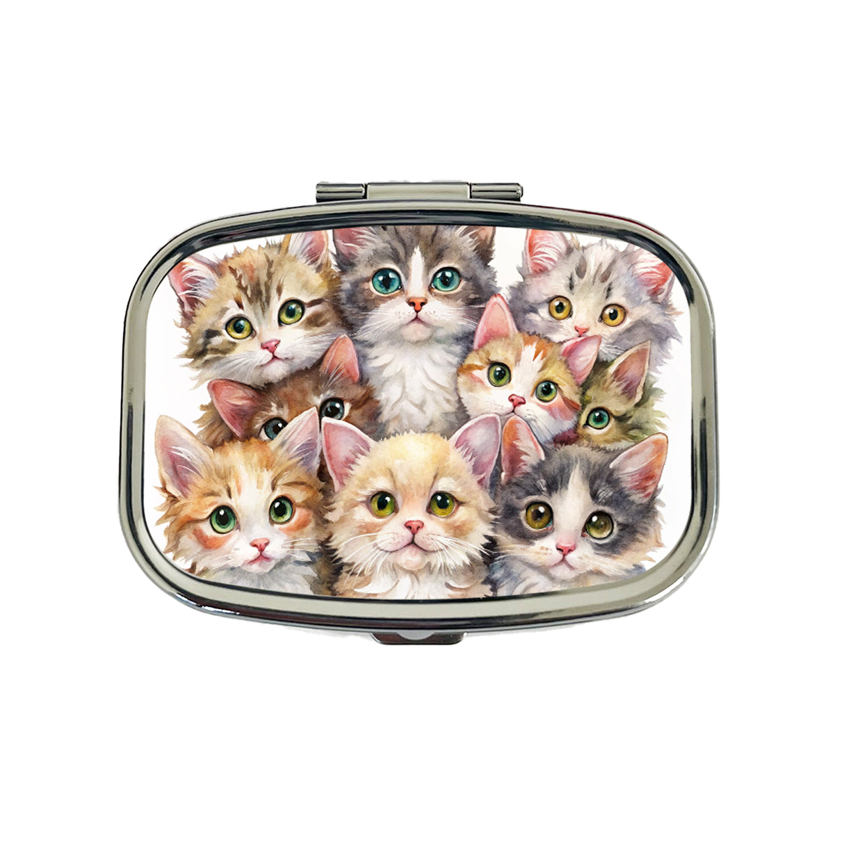 Sweet Laperm Cats Travel Pill Box Case