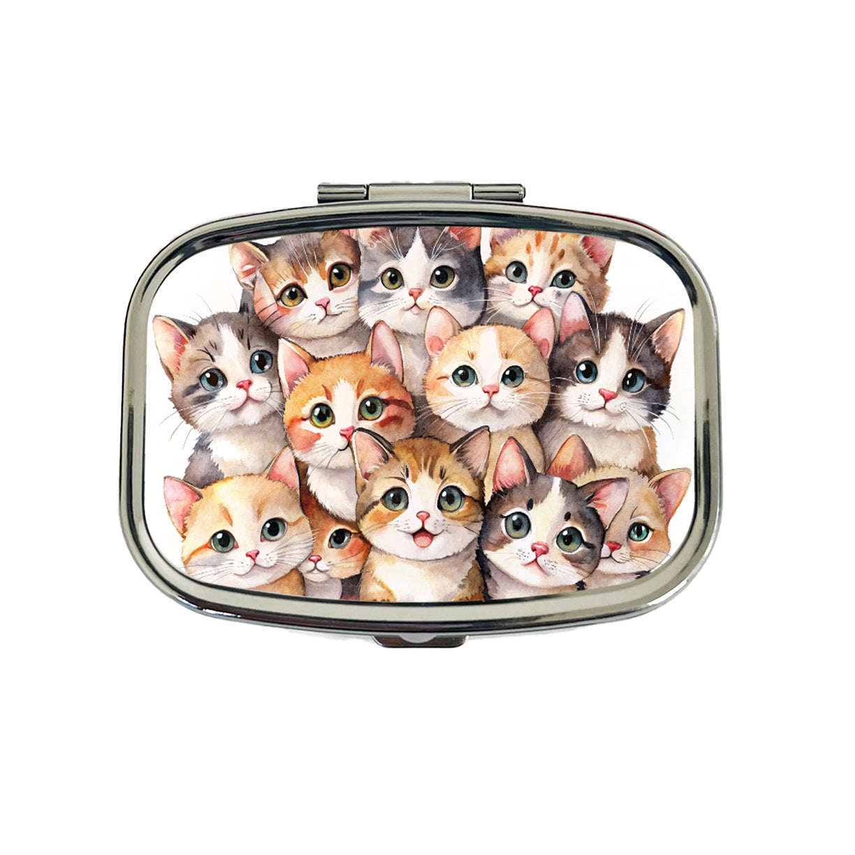 Sweet Munchkin Cats Travel Pill Box Case