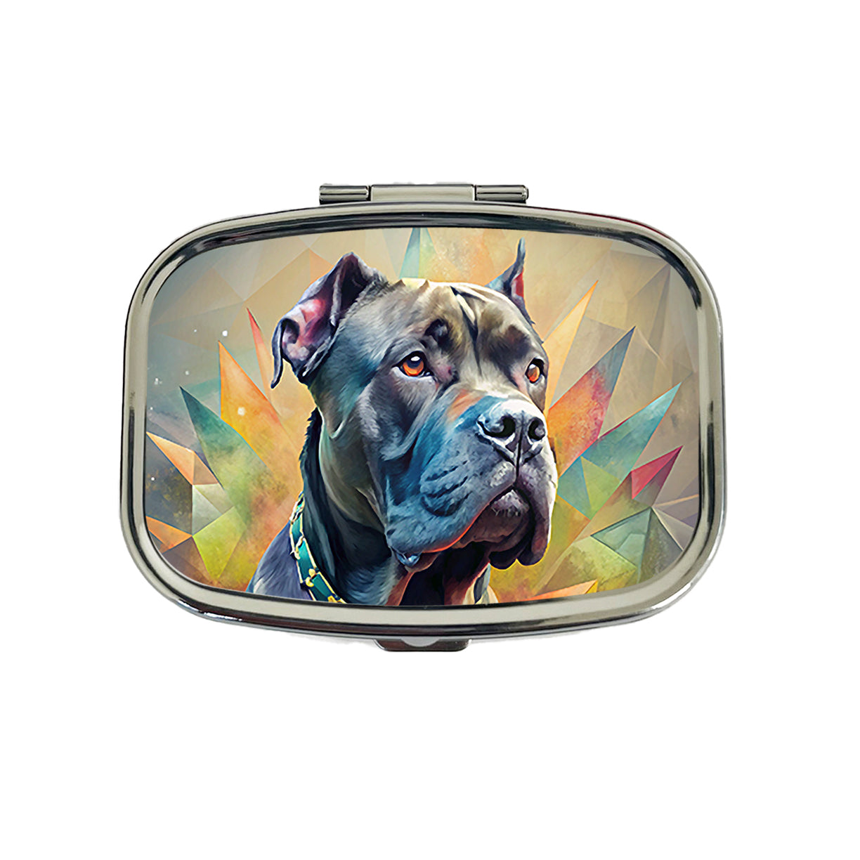 Cane Corso Dog Contemporary Art Travel Pill Box Case