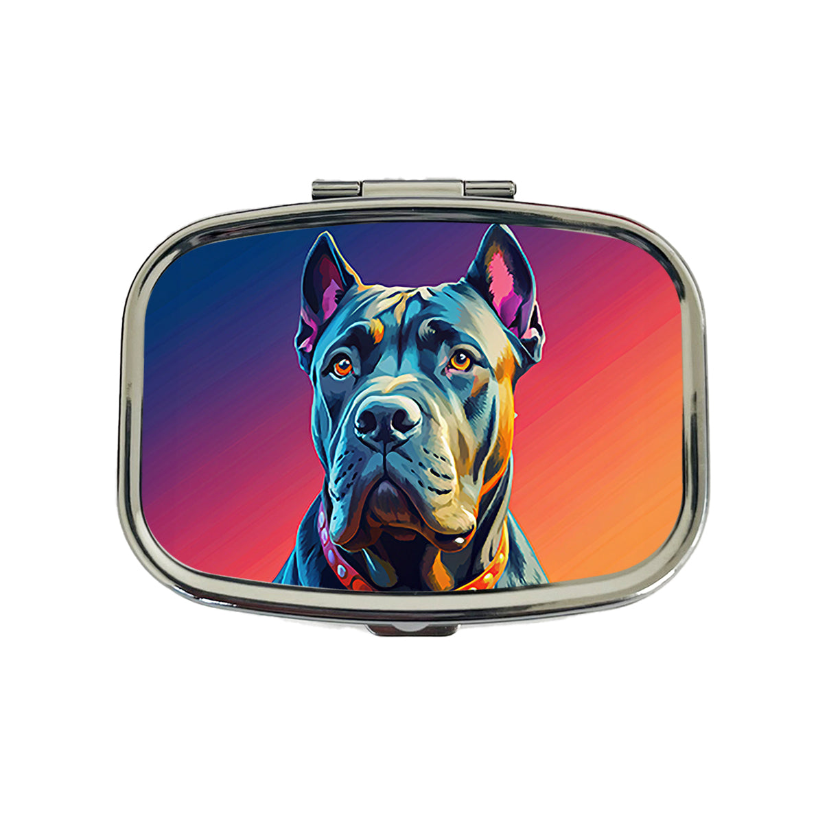 Cane Corso Dog Pop Art Travel Pill Box Case