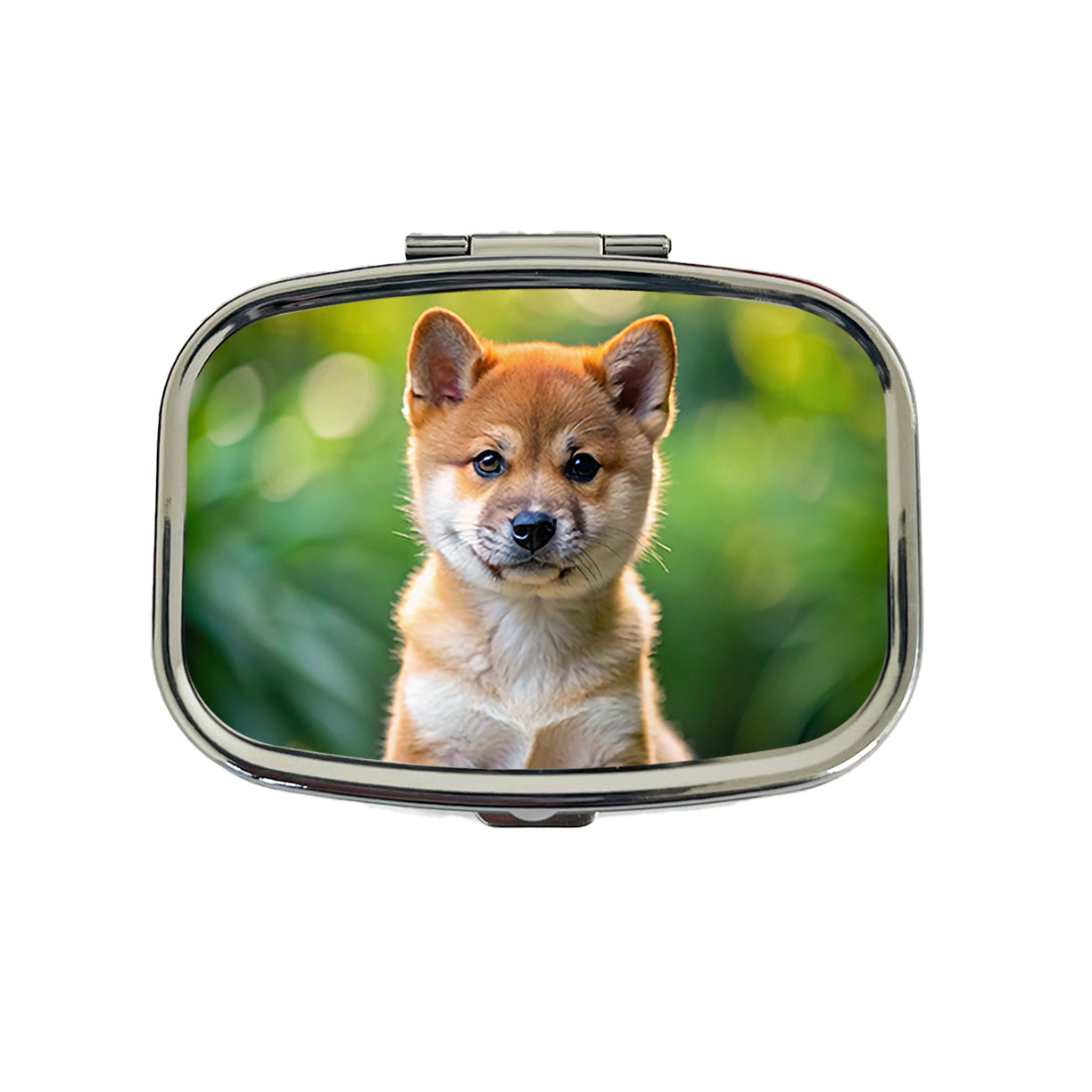 Shiba Inu Dog Puppy Photo Travel Pill Box Case