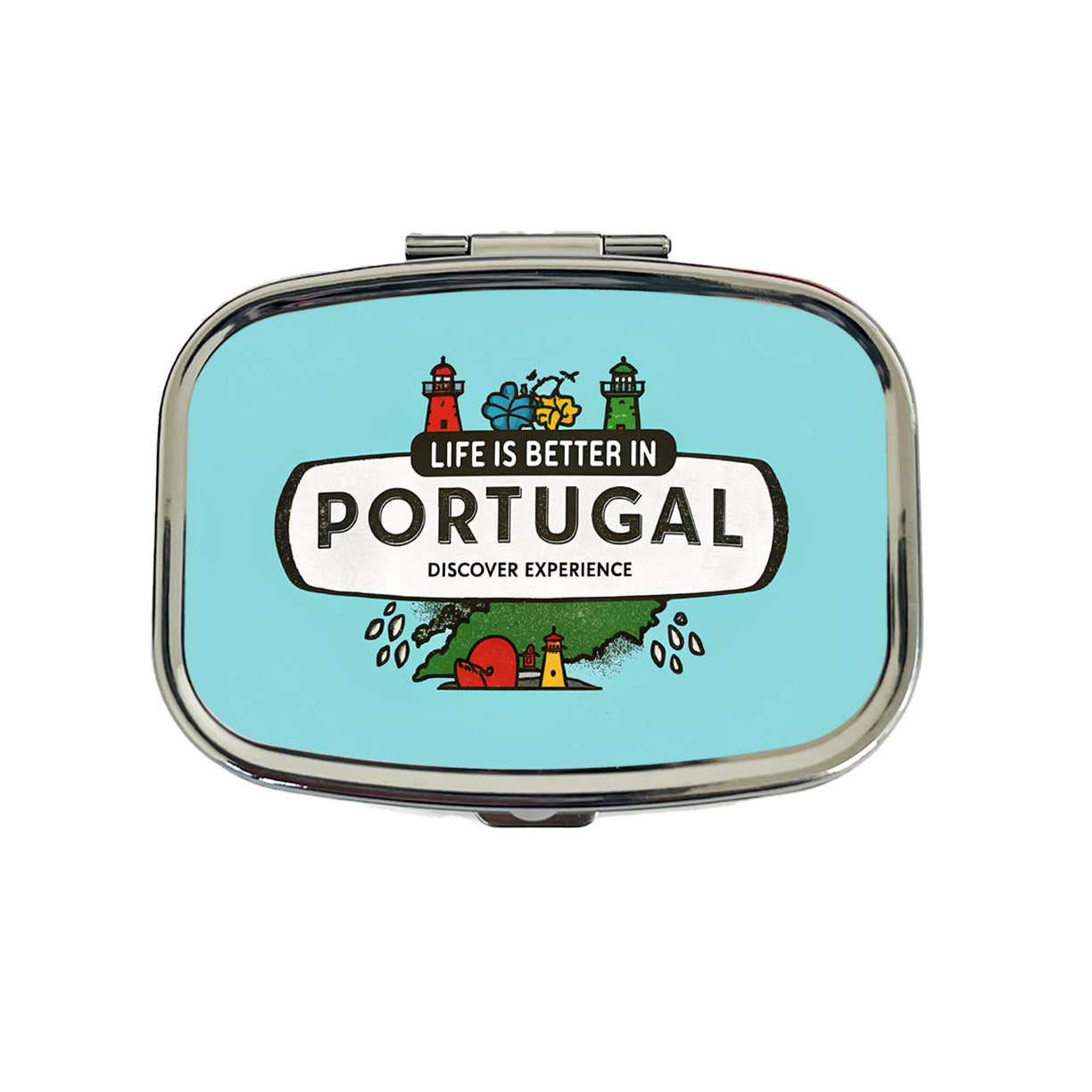Life Is Better In Portugal Travel Pill Box Case