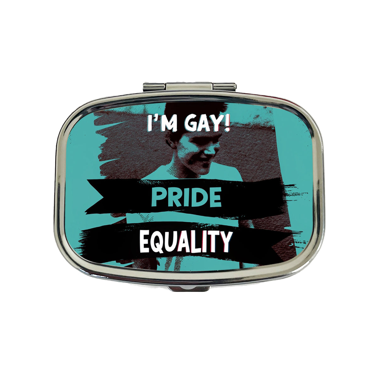 I'm Gay Pride Equality Travel Pill Box Case