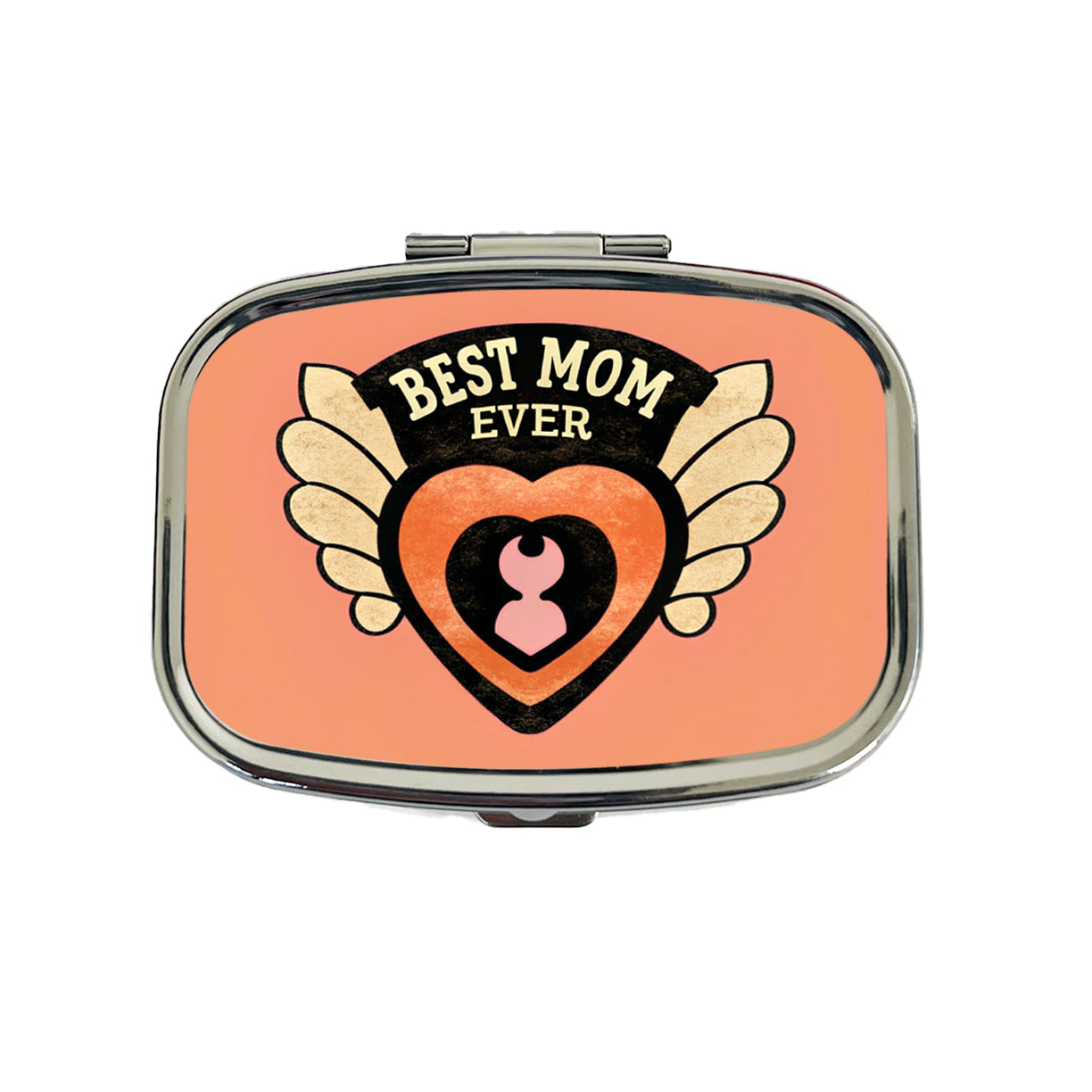 Best Mom Ever Travel Pill Box Case