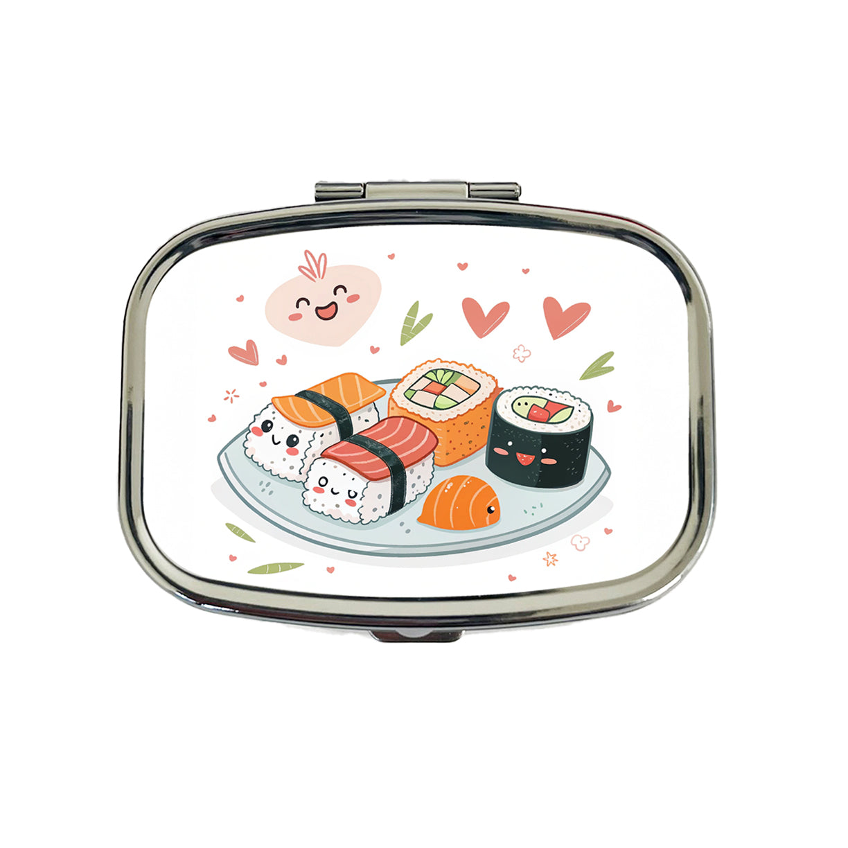 Kawaii Sushi Travel Pill Box Case