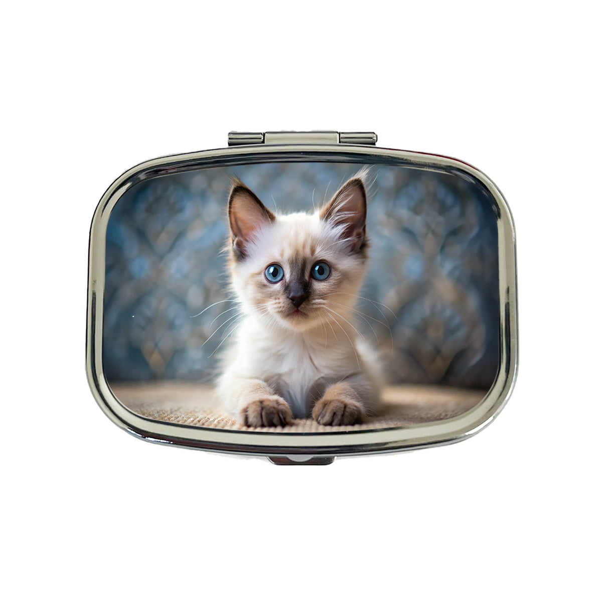 Balinese Cat Kitten Photo Travel Pill Box Case