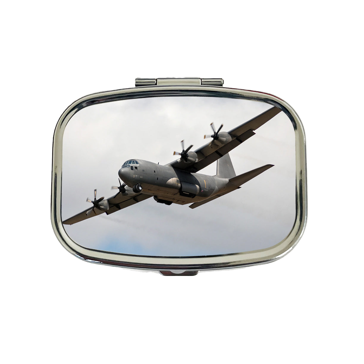 C-130 Hercules Military Transport Plane Travel Pill Box Case