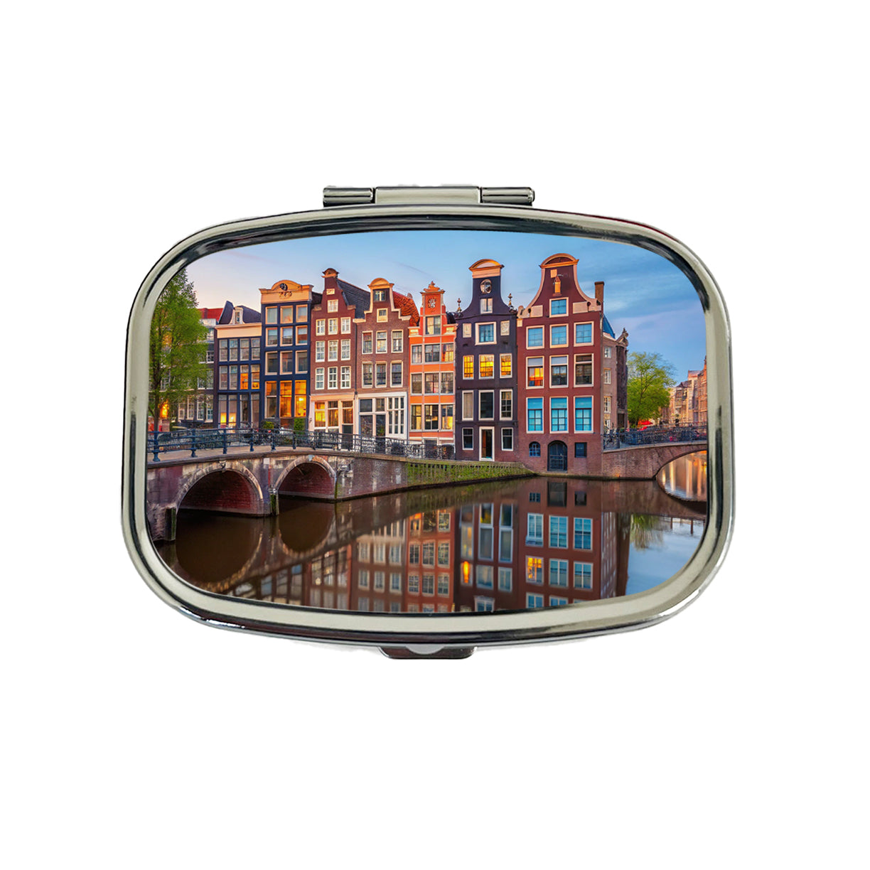 Amsterdam Netherlands Photo Travel Pill Box Case