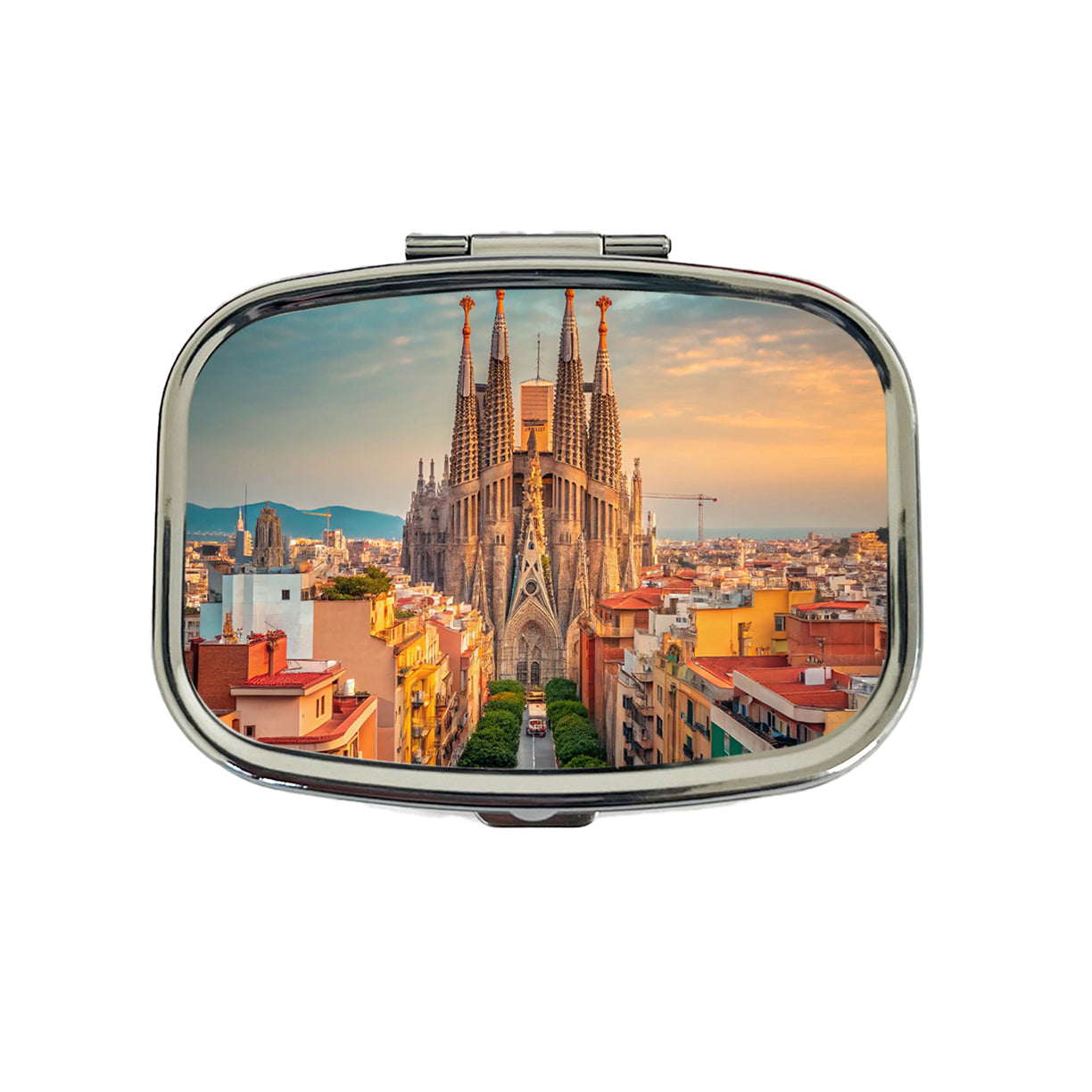 Barcelona Spain Beautiful Travel Pill Box Case