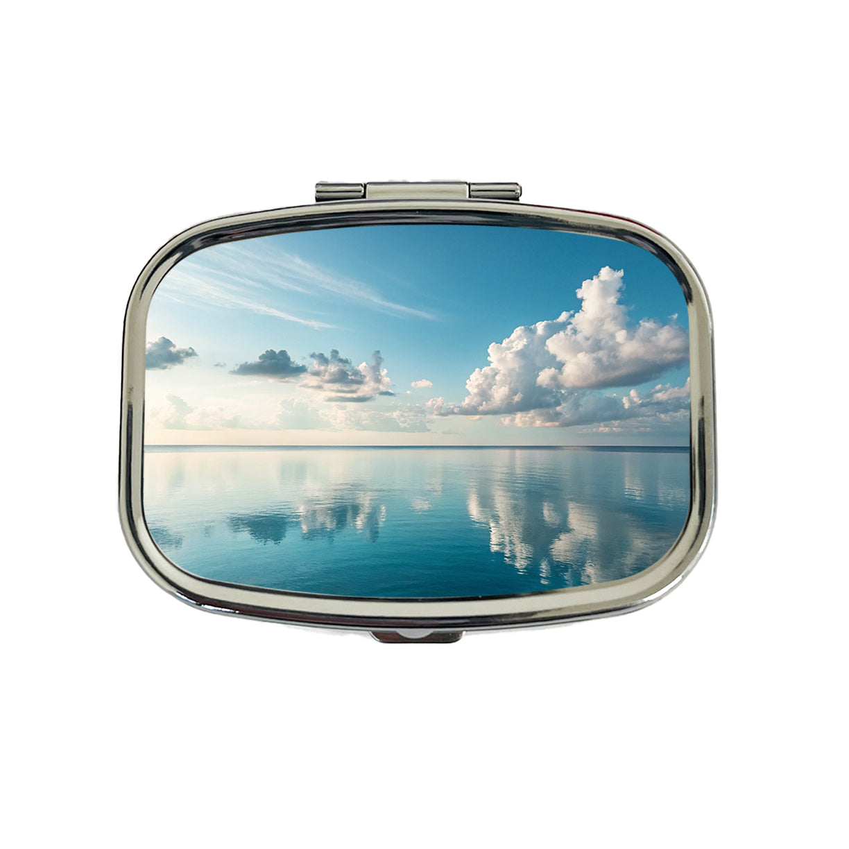 Sea And Sky Ocean Clouds Travel Pill Box Case