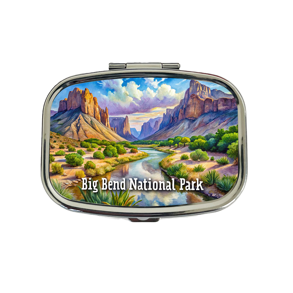Big Bend National Park Texas Travel Pill Box Case