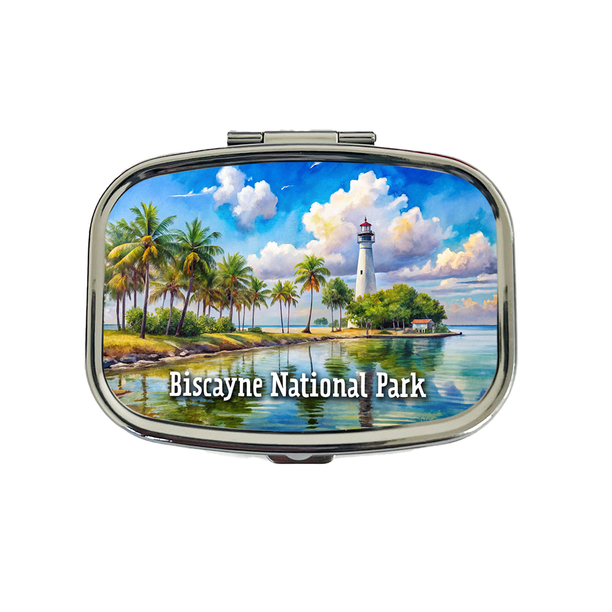 Biscayne National Park Florida Travel Pill Box Case