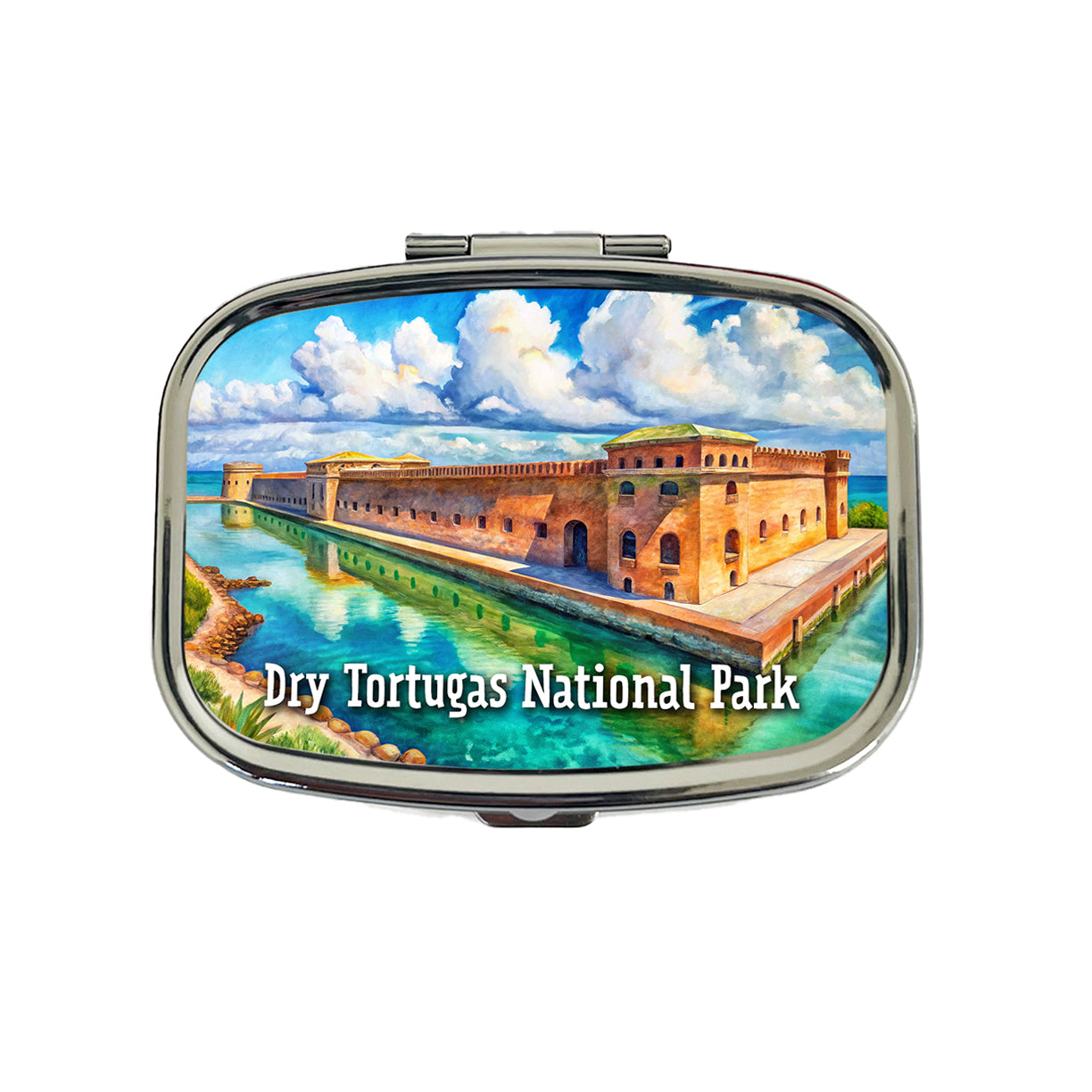 Dry Tortugas National Park Florida Travel Pill Box Case