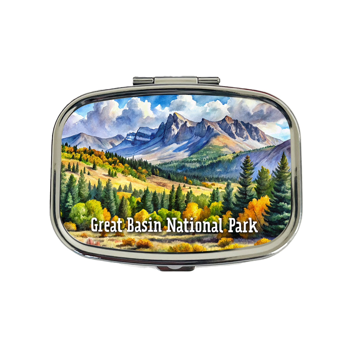 Great Basin National Park Nevada Travel Pill Box Case