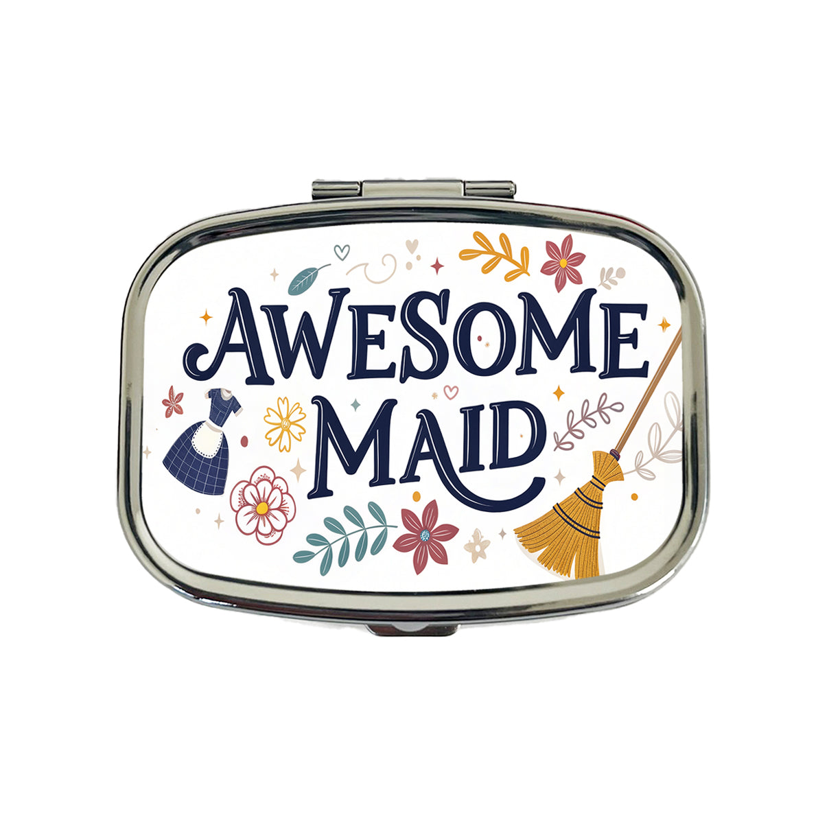 Awesome Maid Inspirational Travel Pill Box Case