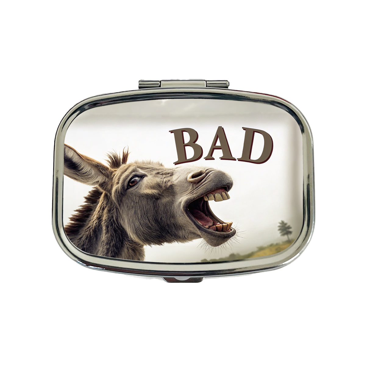 Bad Donkey Funny Travel Pill Box Case