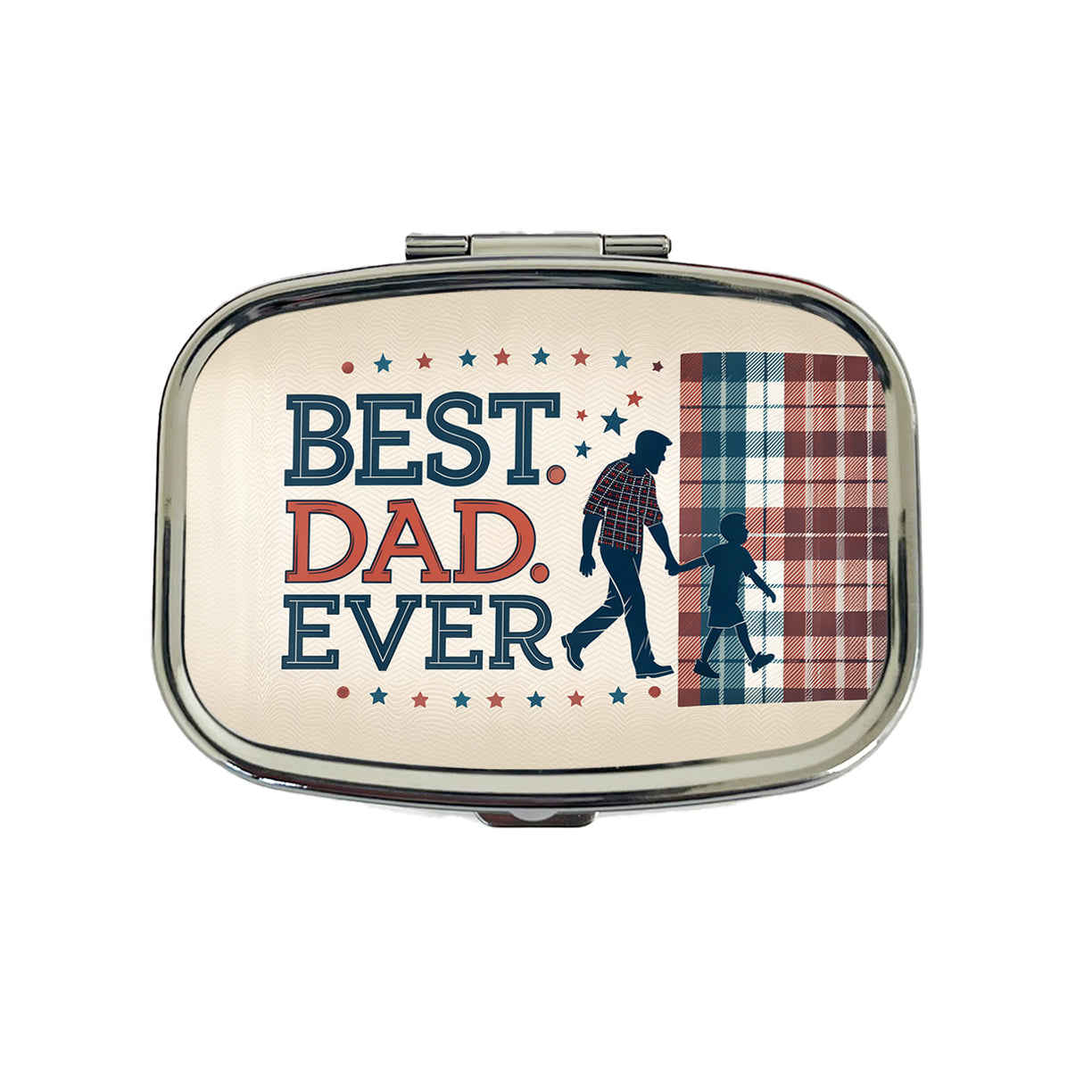 Best Dad Ever Father's Day Travel Pill Box Case