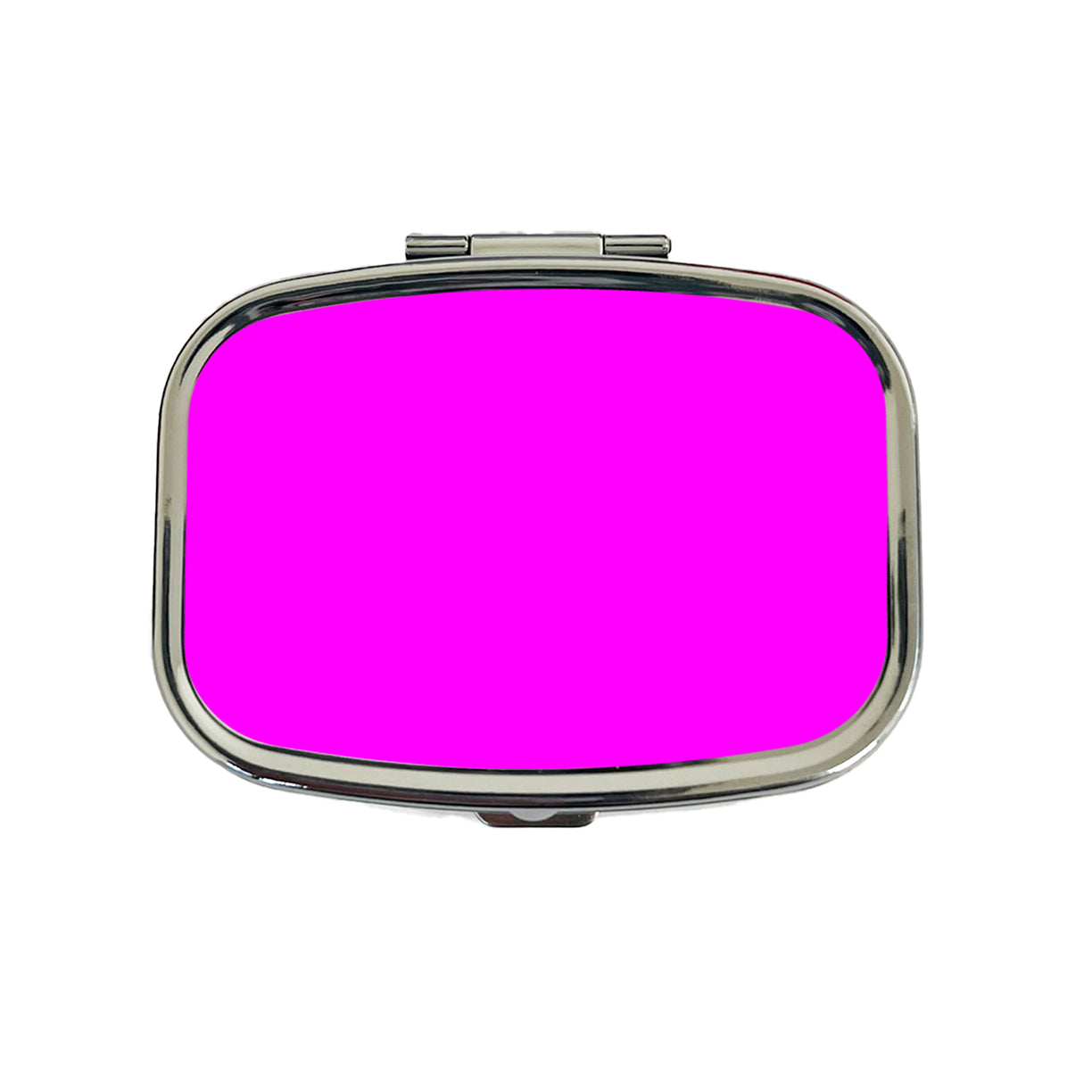 It's Just a Solid Hot Pink Color Travel Pill Box Case