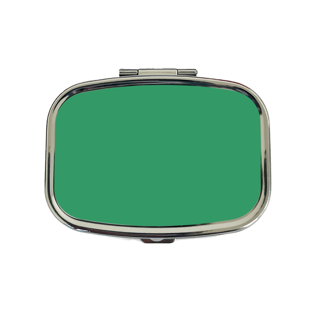 It's Just a Solid Teal Color Travel Pill Box Case