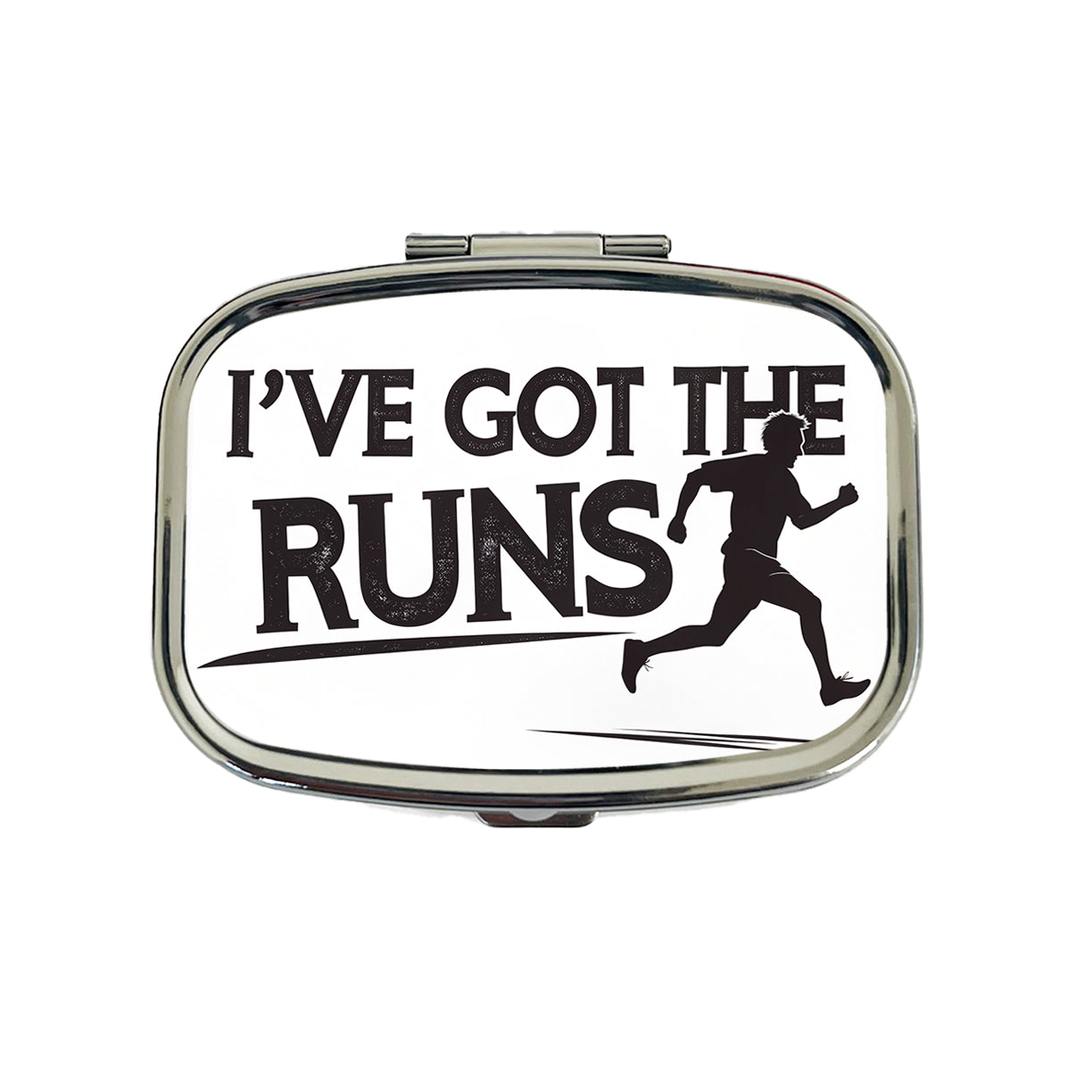 I've Got The Runs Funny Running Jogging Travel Pill Box Case