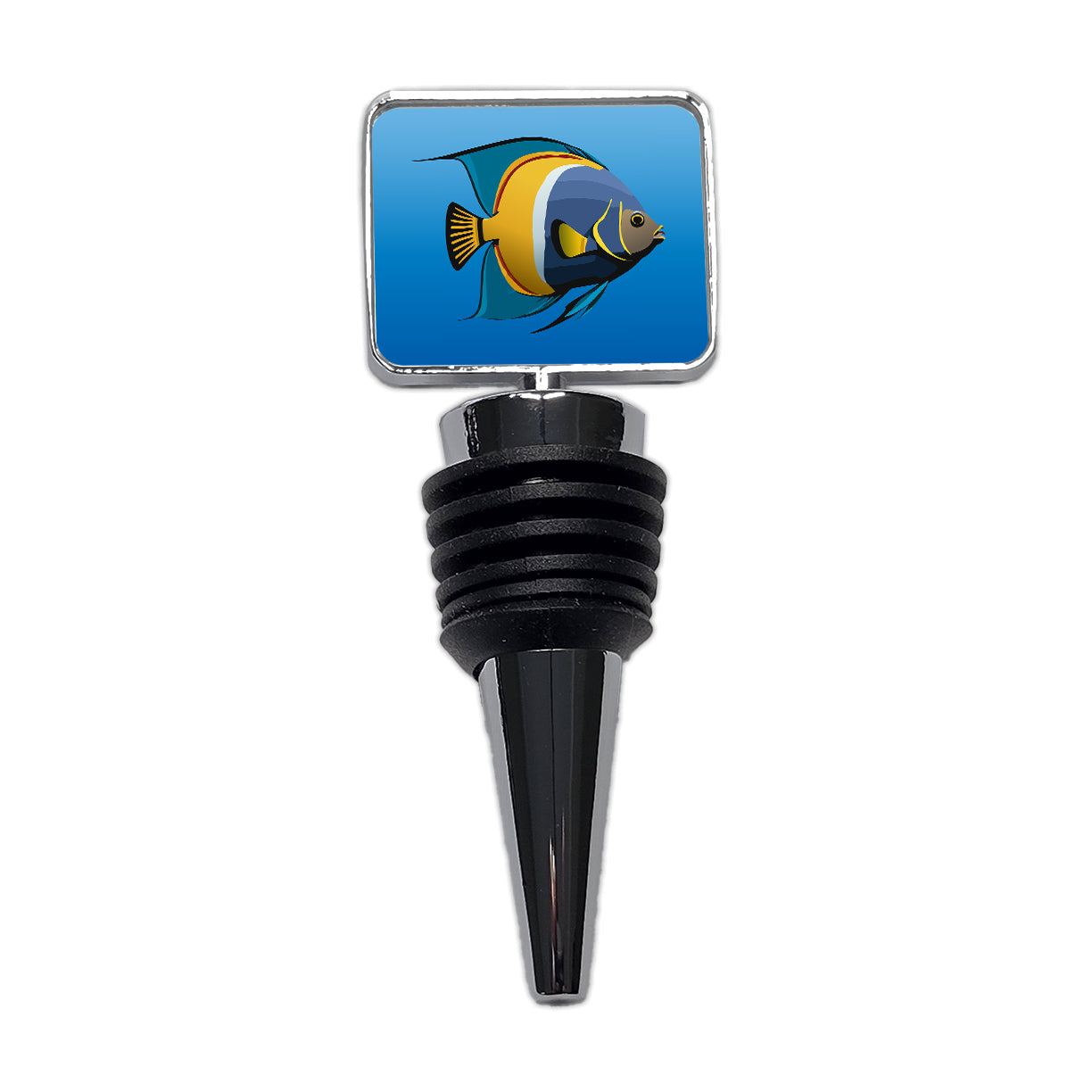 Angelfish Angel Fish Ocean Fresh Water Wine Bottle Stopper