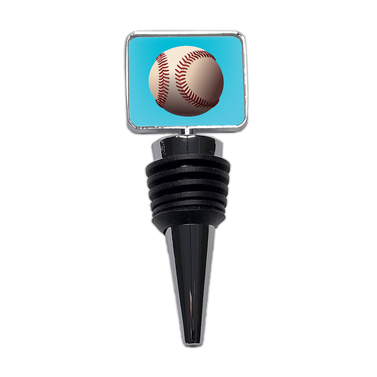Baseball Base Ball Sport Wine Bottle Stopper
