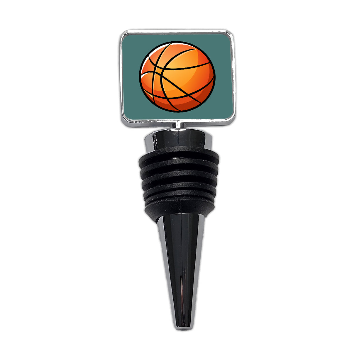 Basketball Ball Sport Wine Bottle Stopper