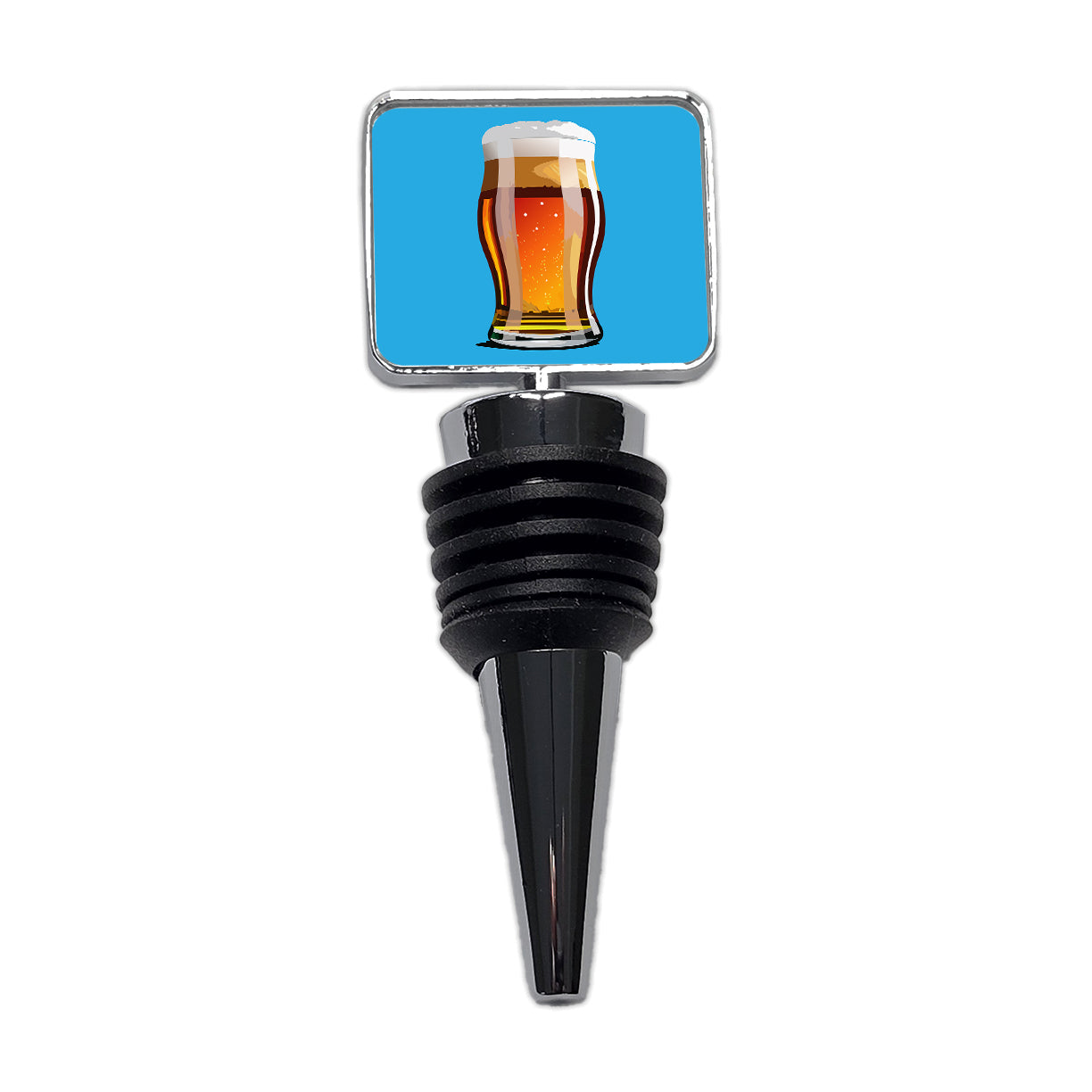 Beer Glass Mug Wine Bottle Stopper