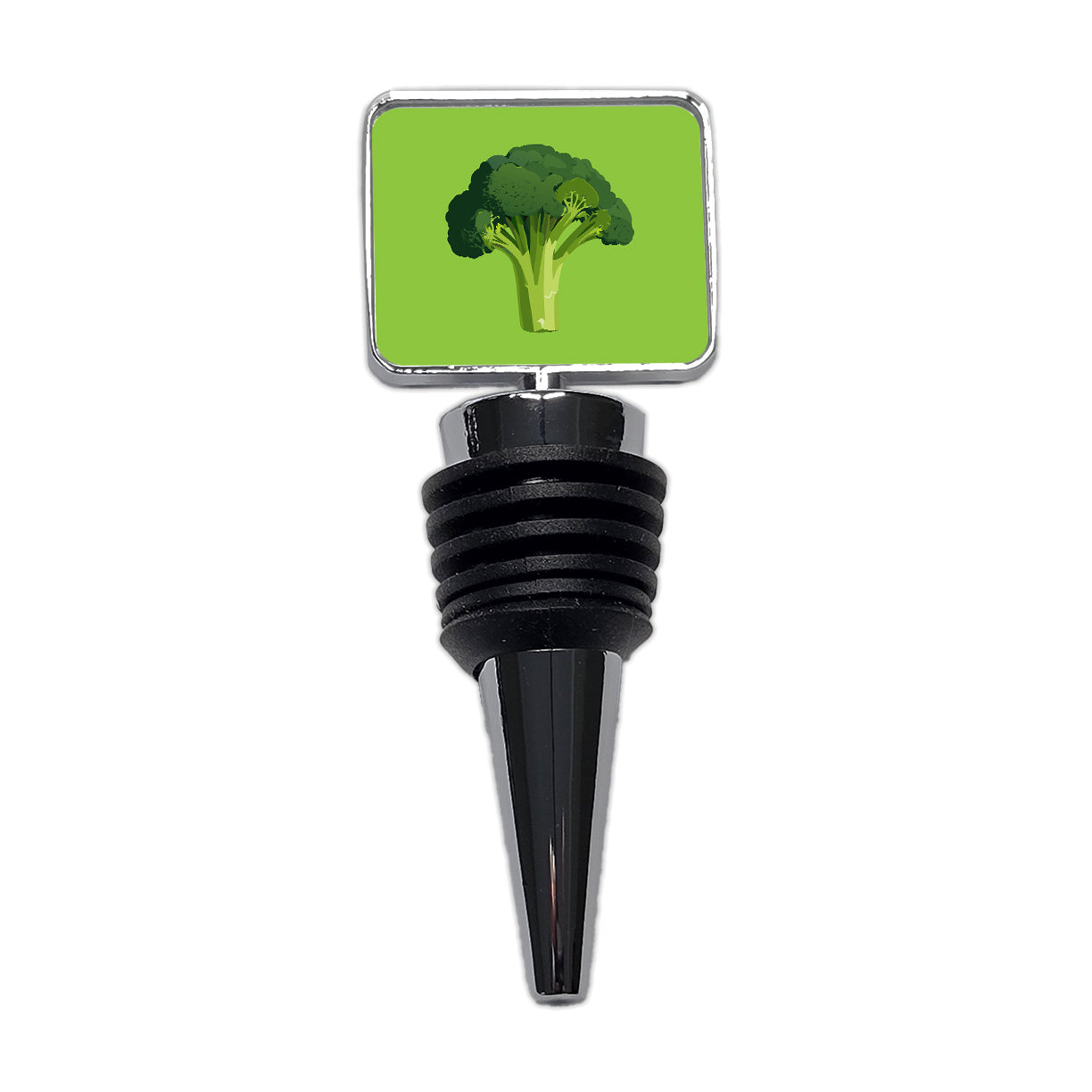 Broccoli Vegetable Vegan Vegetarian Wine Bottle Stopper