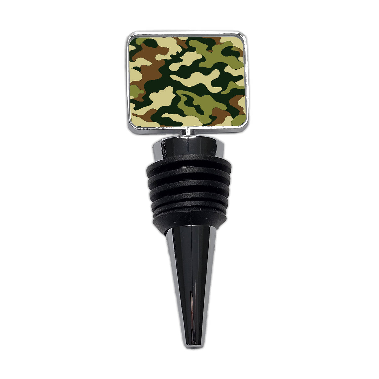 Camouflage Pattern Wine Bottle Stopper