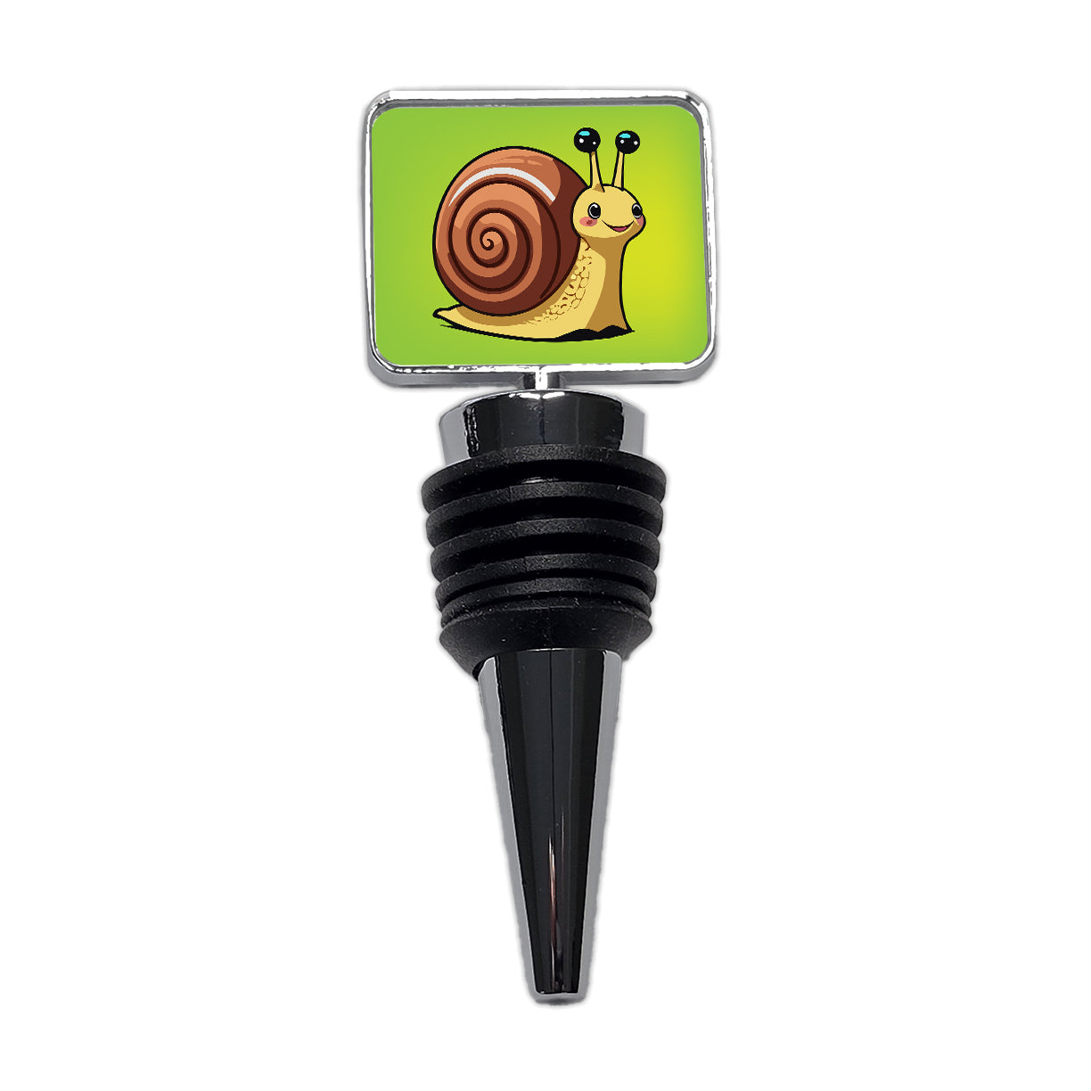 Snail Smiling Wine Bottle Stopper