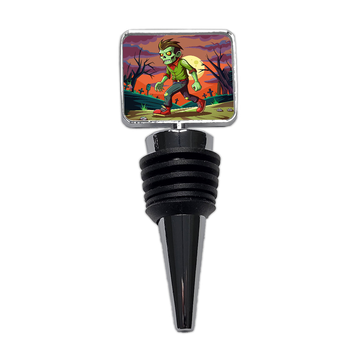 Zombie Walking Wine Bottle Stopper