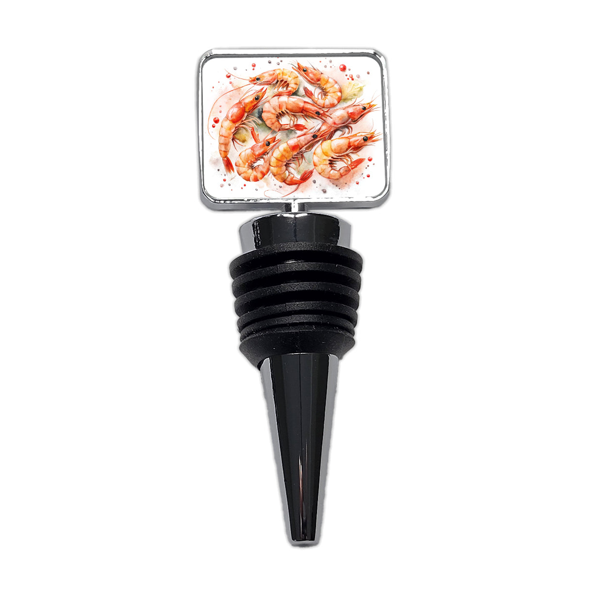 Lots Of Shrimp Wine Bottle Stopper