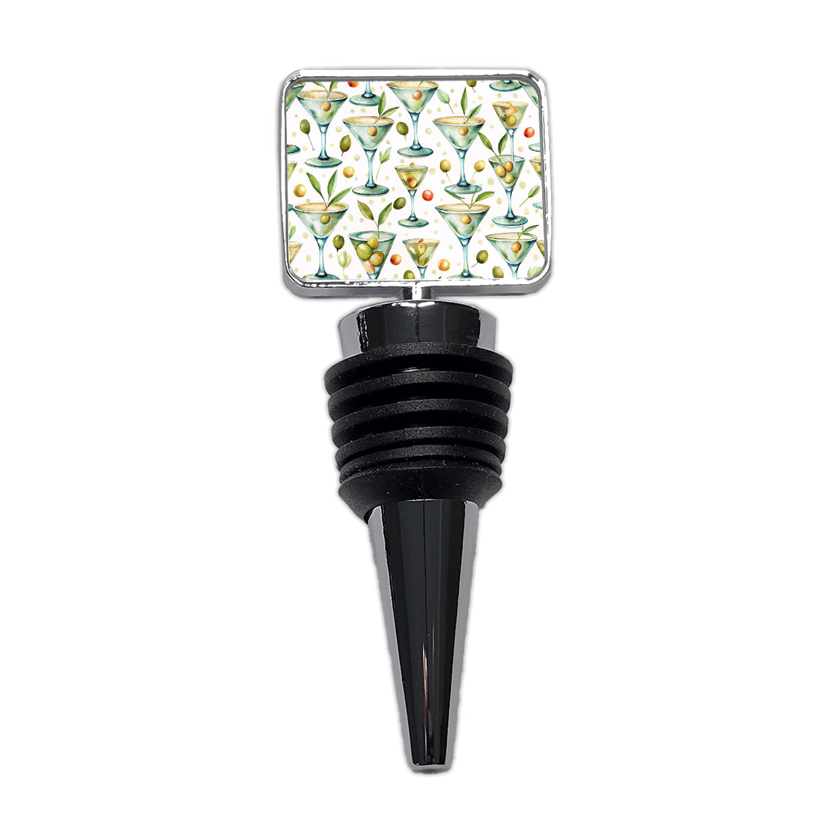 Martinis With Olives Alcohol Wine Bottle Stopper