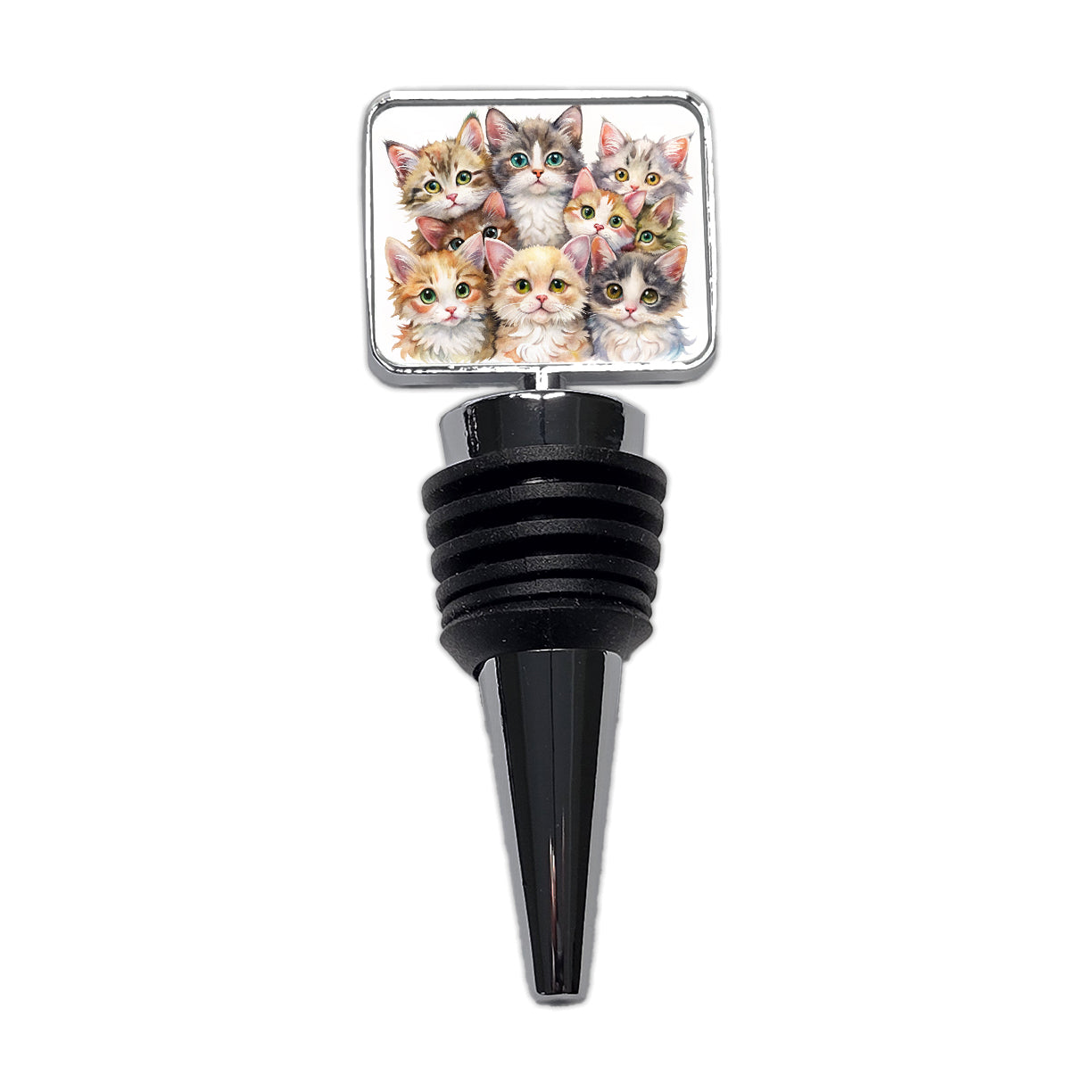 Sweet Laperm Cats Wine Bottle Stopper