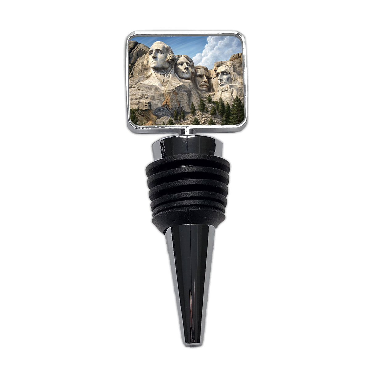 Mount Rushmore National Memorial Black Hills South Dakota Wine Bottle Stopper