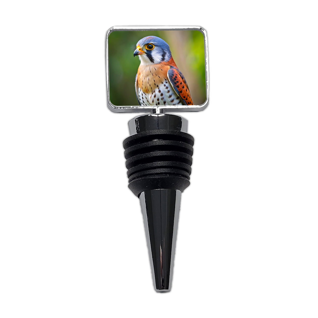 American Kestrel Raptor Bird Of Prey Wine Bottle Stopper