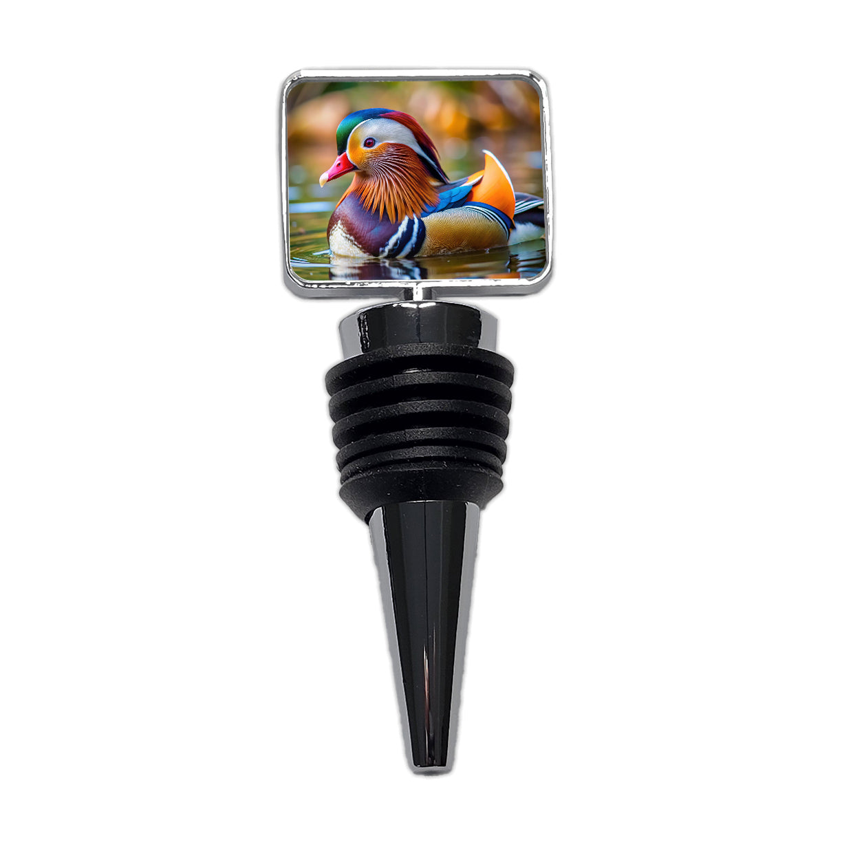 Mandarin Duck Wine Bottle Stopper