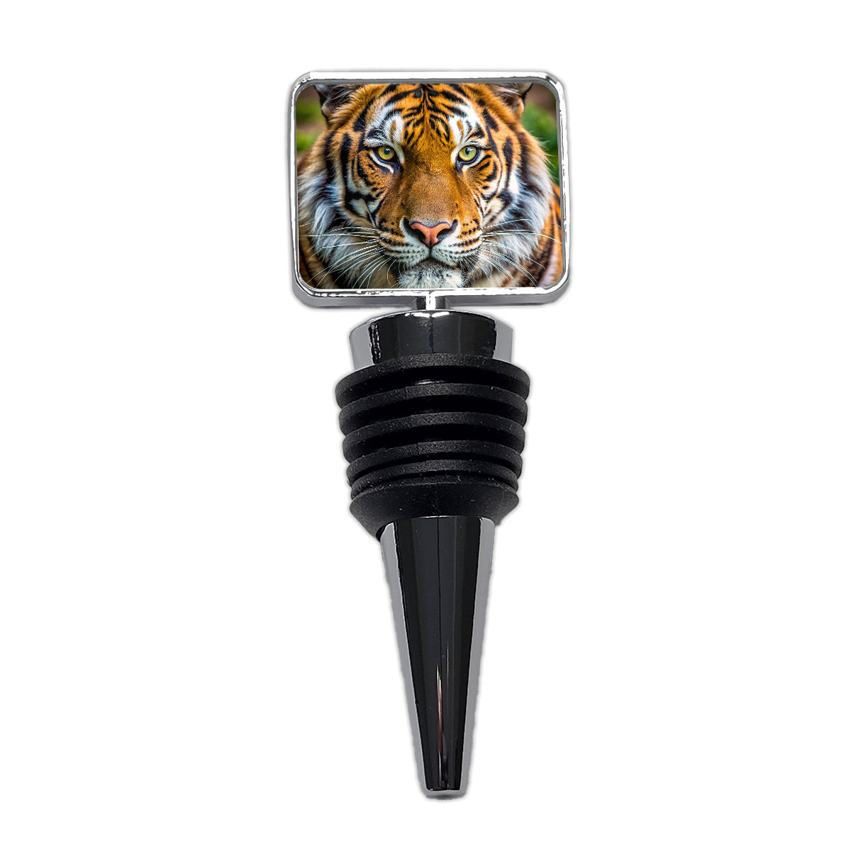 Tiger Face Wine Bottle Stopper