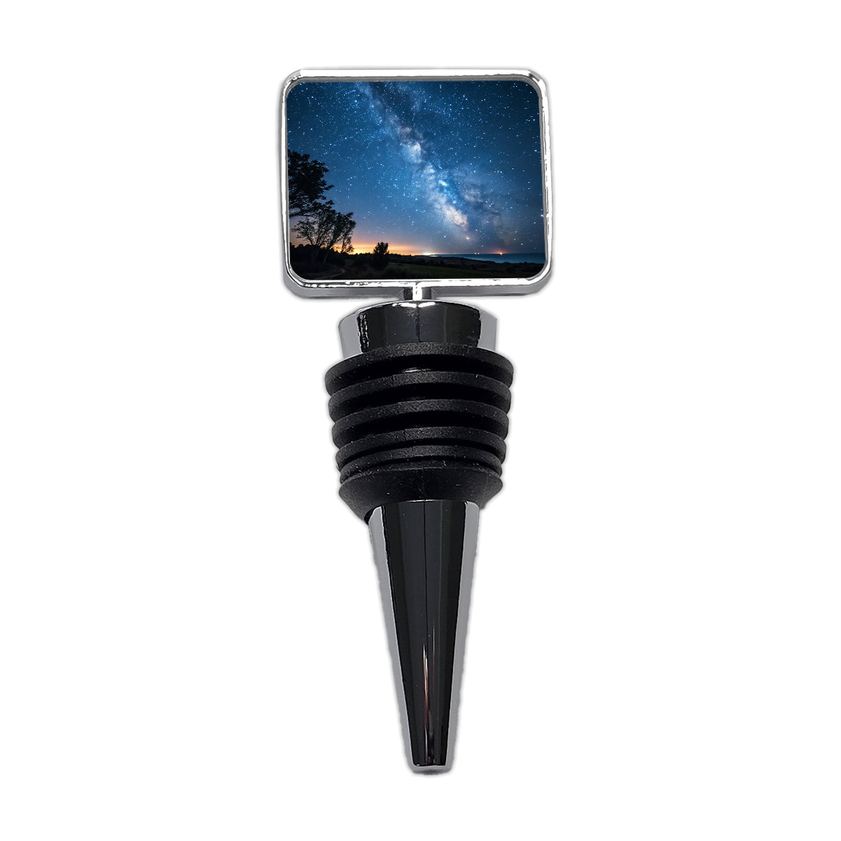 Stars At Night Sky Wine Bottle Stopper
