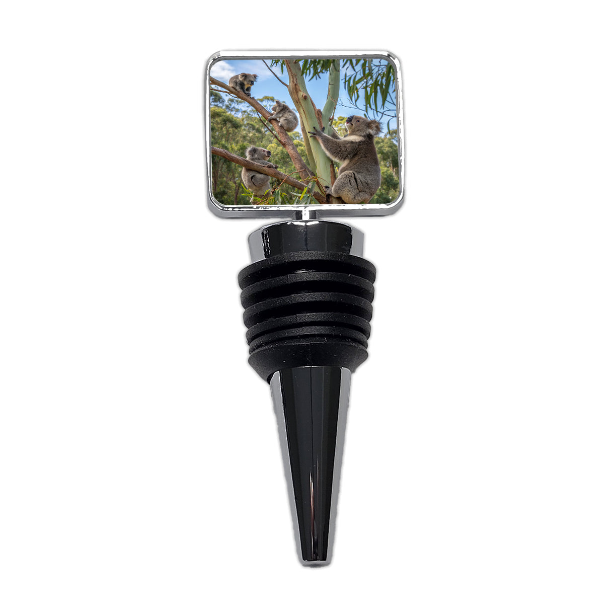 Bunch Of Koalas Wine Bottle Stopper