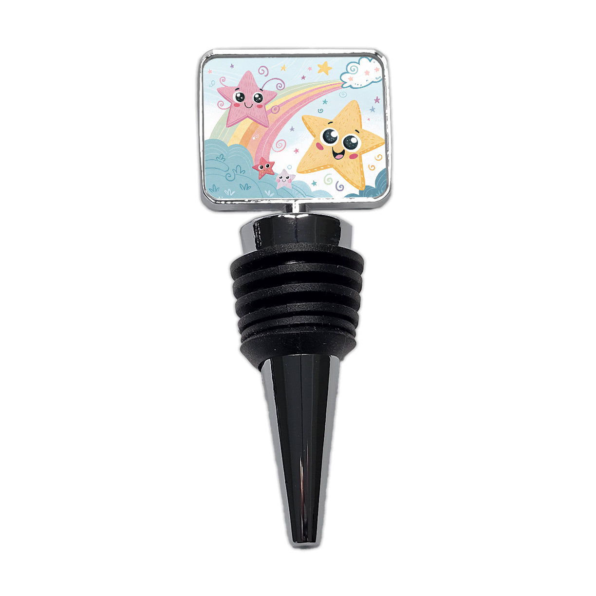 Kawaii Stars Wine Bottle Stopper