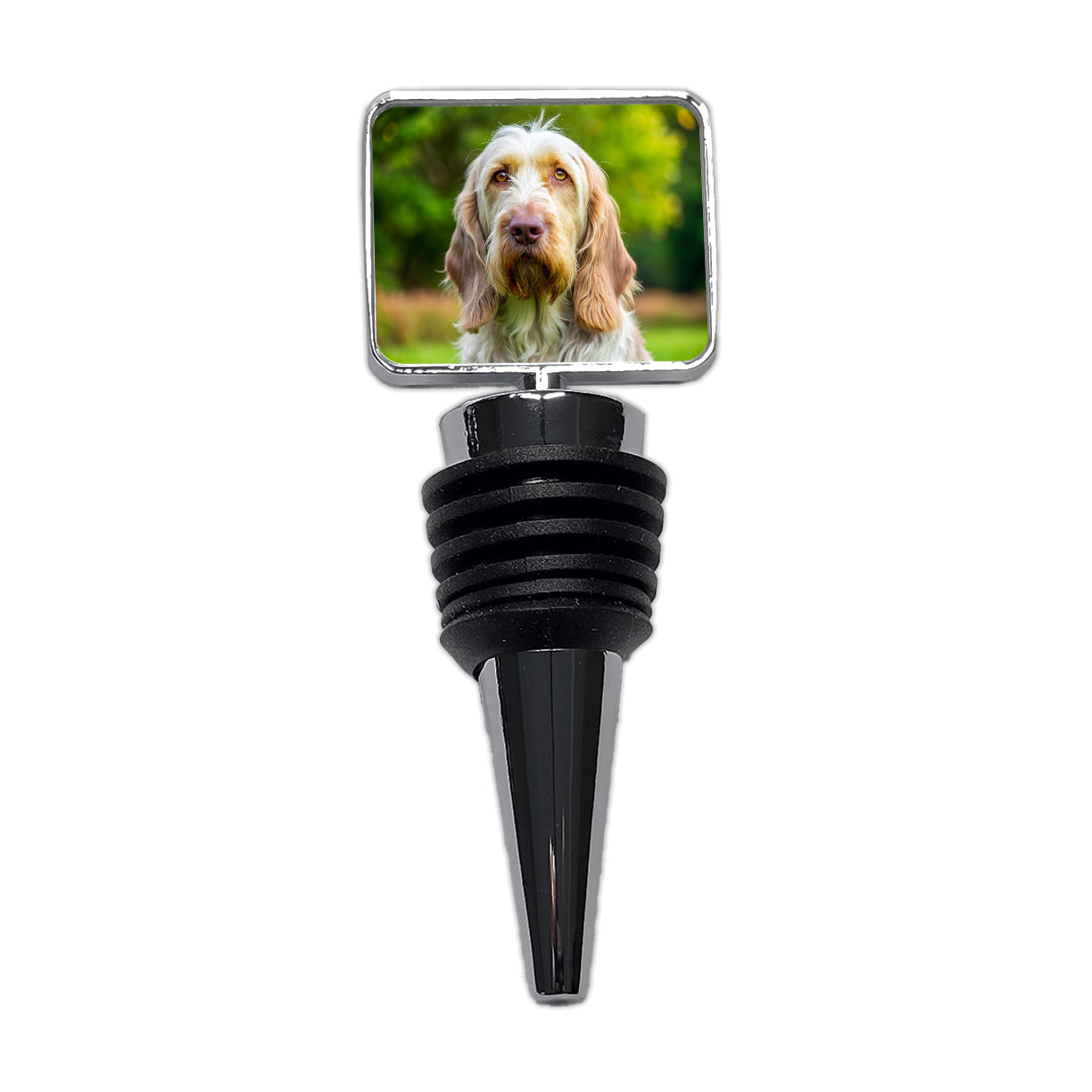 Spinone Italiano Dog Photo Wine Bottle Stopper