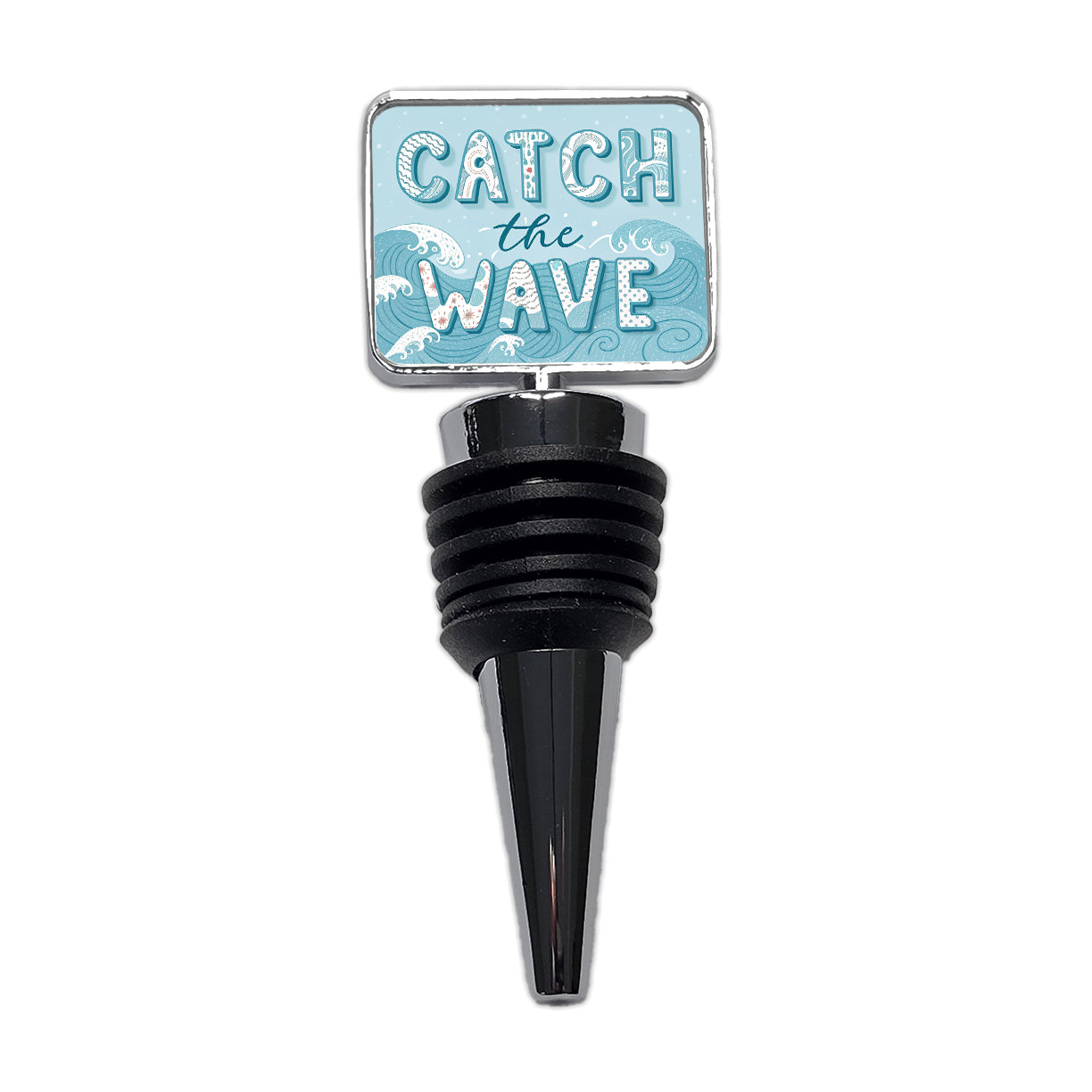 Catch The Wave Ocean Wine Bottle Stopper