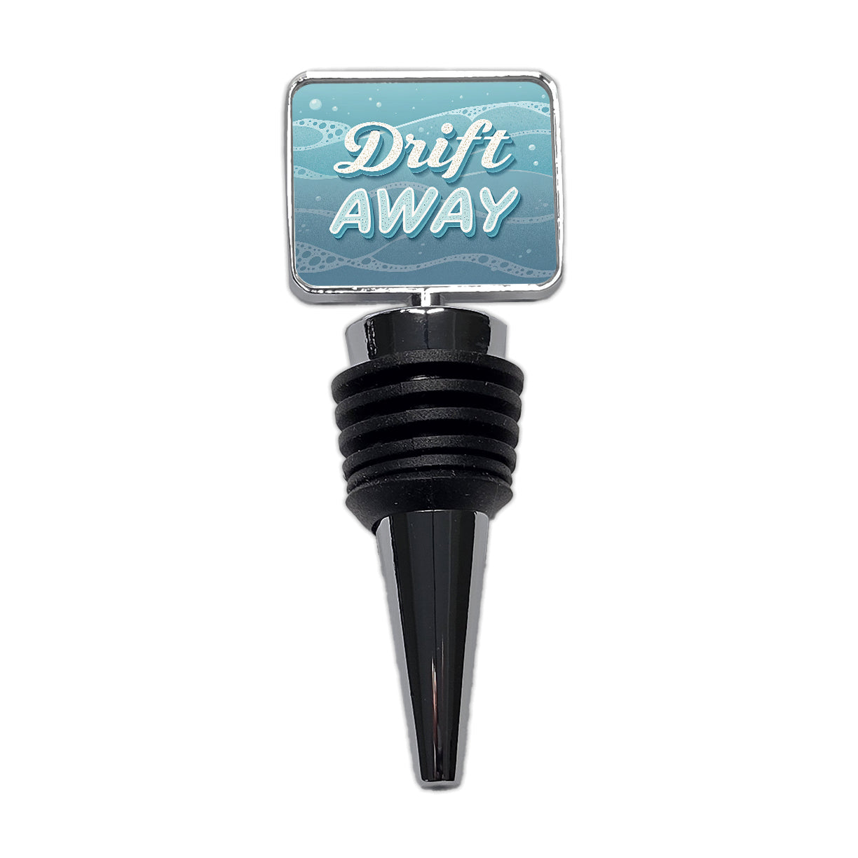 Drift Away Sea Foam Ocean Wine Bottle Stopper