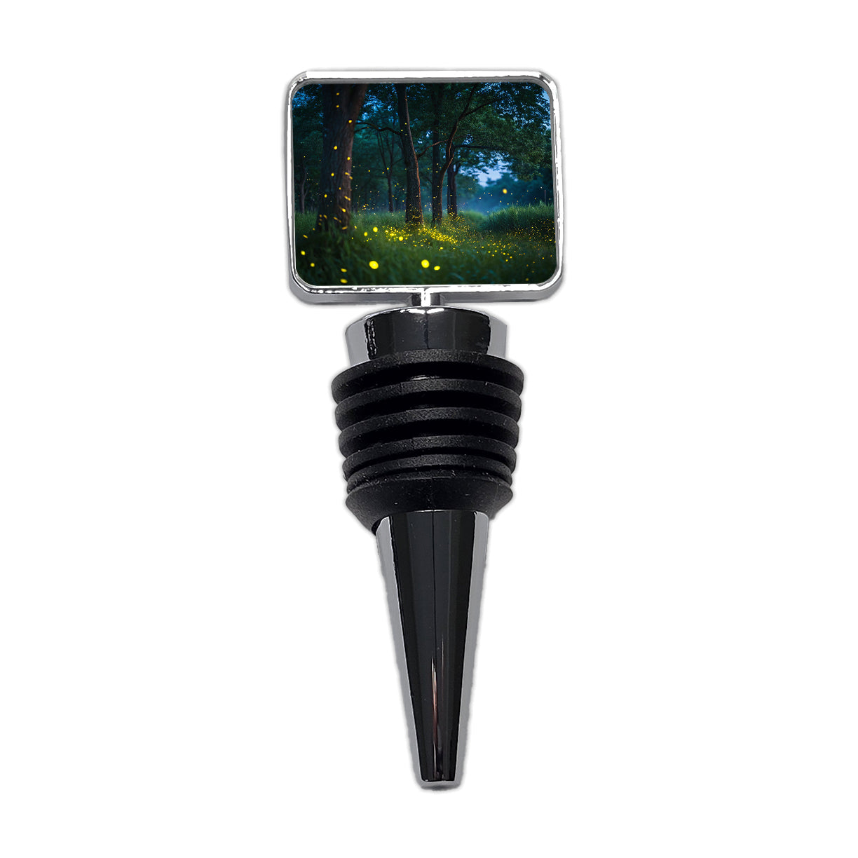 Fireflies At Night Wine Bottle Stopper