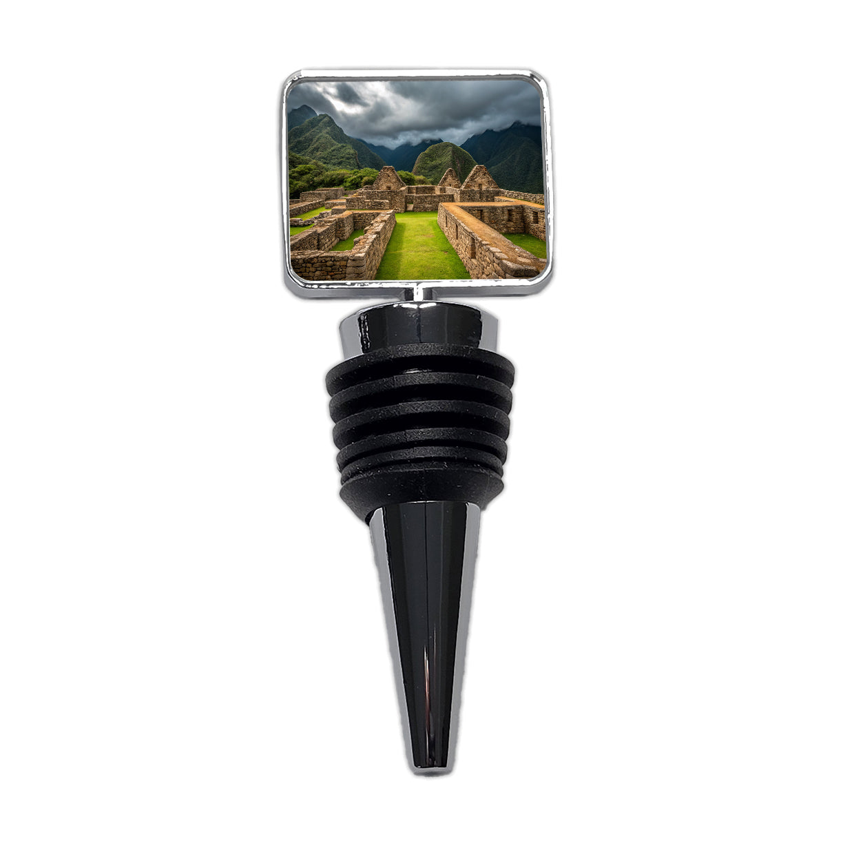Incan Ruins Landmark Wine Bottle Stopper
