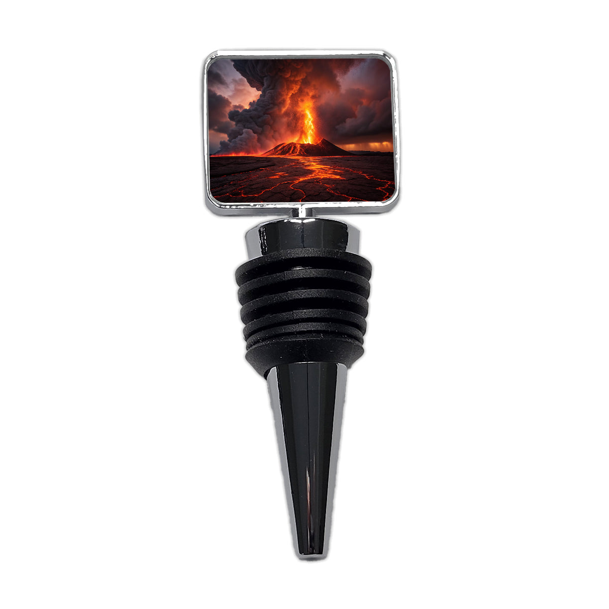 Kilauea Volcano Erupting Hawaii Wine Bottle Stopper