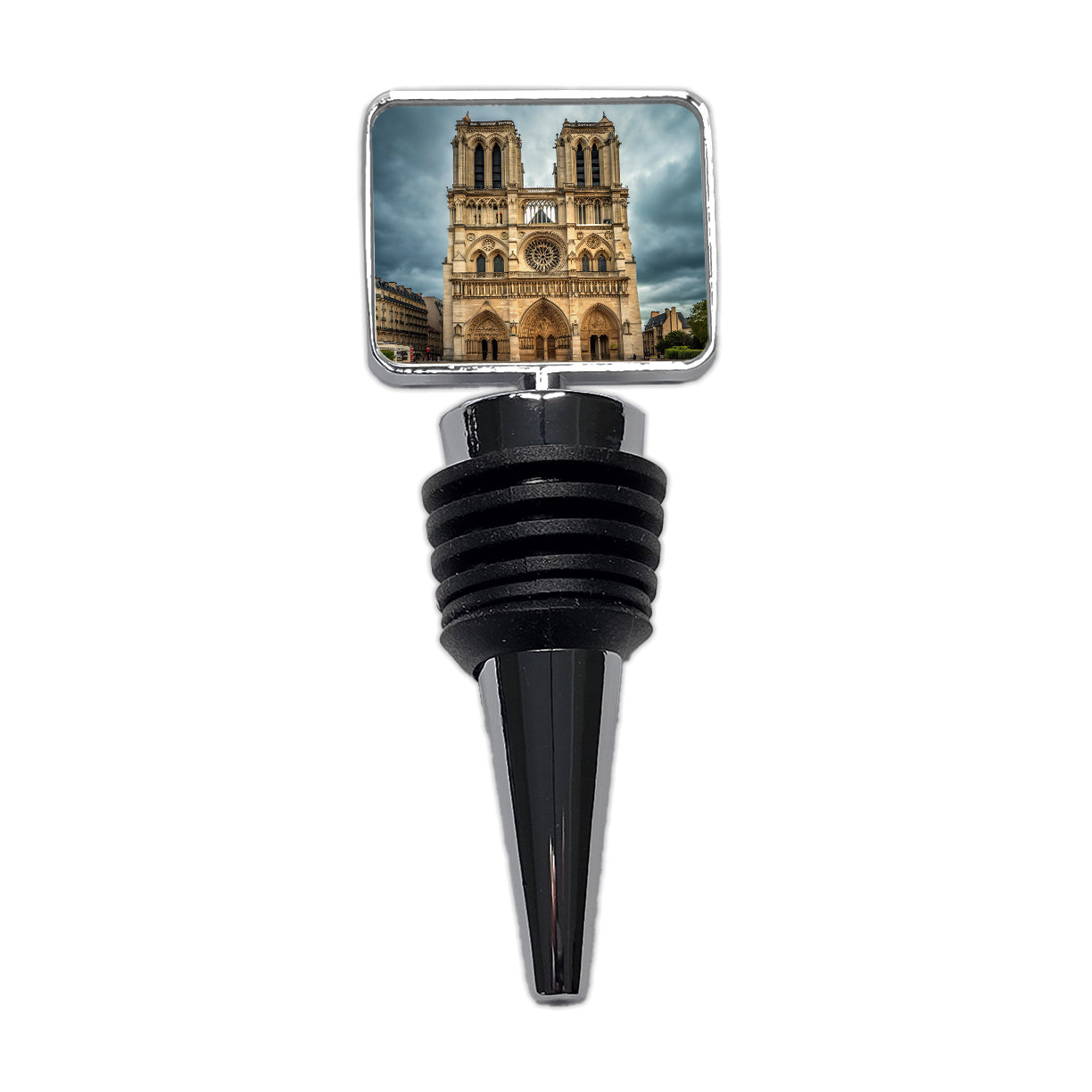 Notre Dame Cathedral Paris France Wine Bottle Stopper